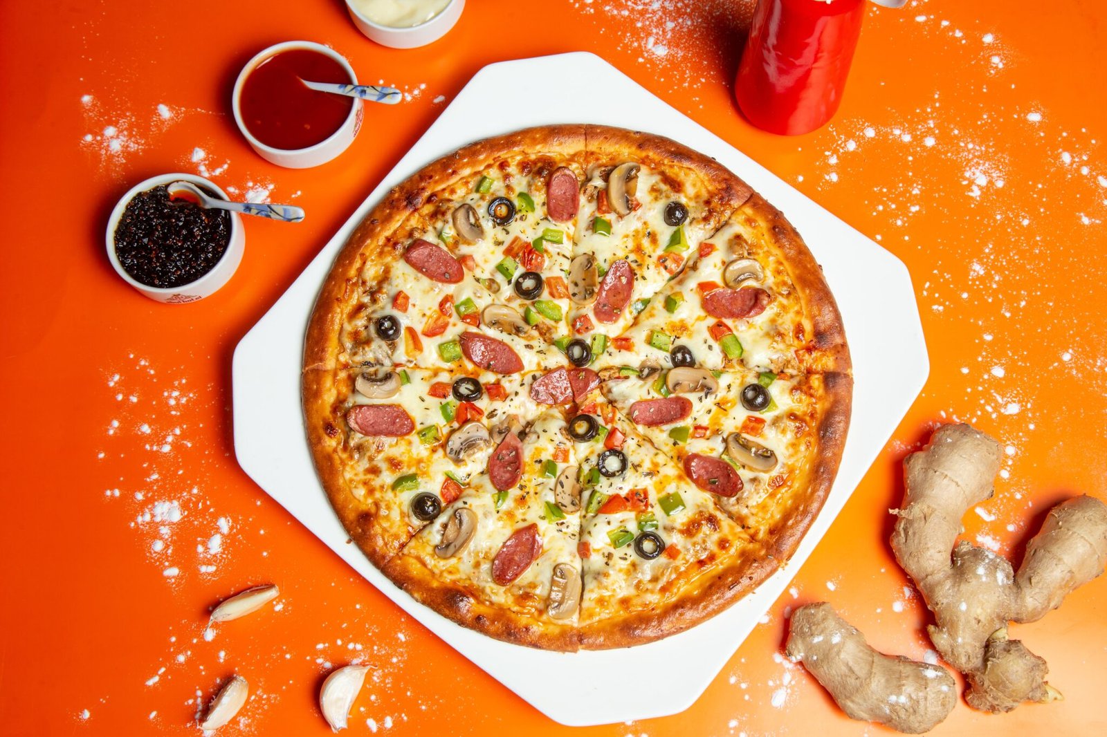 Breakfast pizza recipe/homemade pizza recipe.