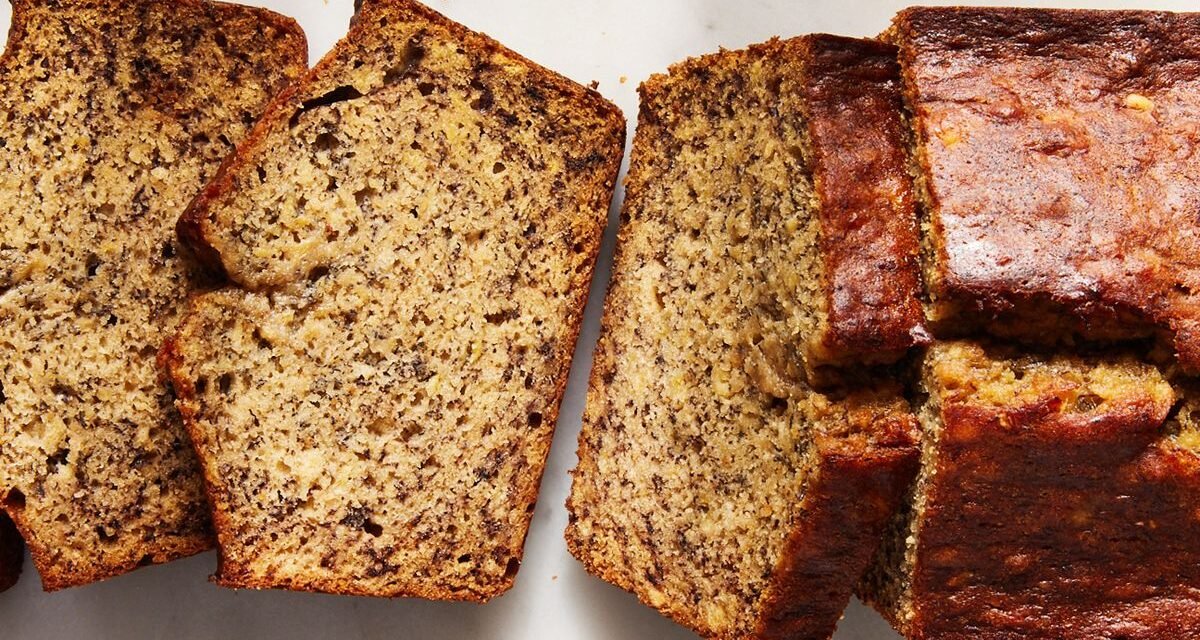 Banana Bread Recipe Without Eggs in 60 Minutes.